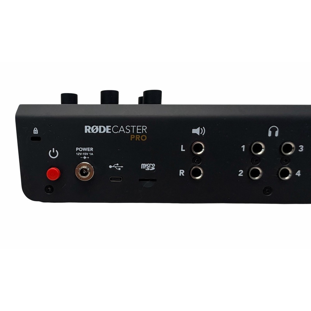 Rode Rodecaster Pro Podcast Production Studio All In One Mic Headset Manual - Picture 8 of 16